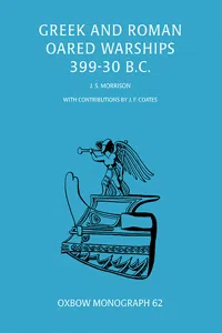 Greek and Roman Oared Warships 399-30BC_cover