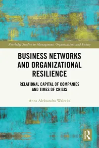 Business Networks and Organizational Resilience_cover
