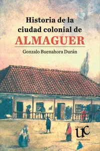 Historia de la ciudad colonial de Almaguer_cover