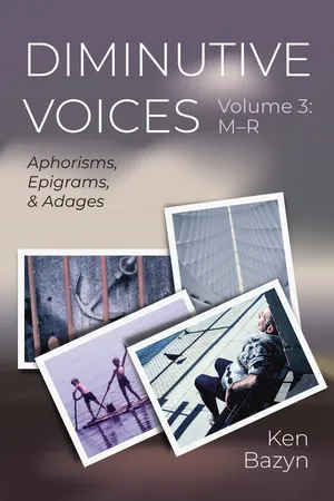 Diminutive Voices, Volume 3: M–R