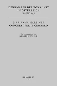 Marianna Martines. Concerti per il Cembalo_cover