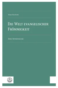 Die Welt evangelischer Frömmigkeit_cover