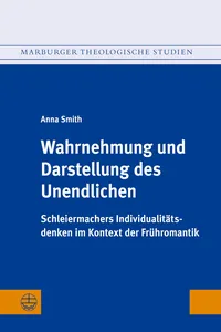 Wahrnehmung und Darstellung des Unendlichen_cover