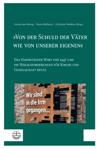 »Von der Schuld der Väter wie von unserer eigenen«_cover
