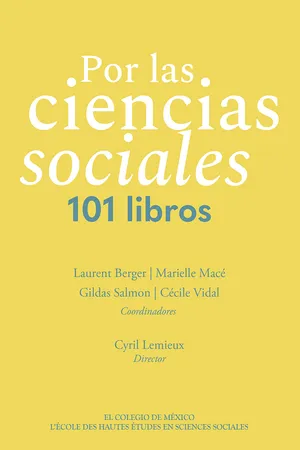 Por las ciencias sociales: 101 libros