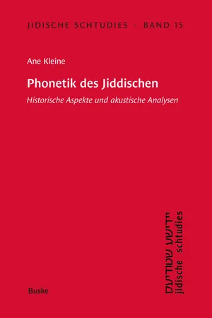Phonetik des Jiddischen