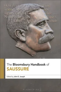 The Bloomsbury Handbook of Saussure_cover