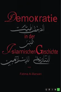 Demokratie in der Islamischen Geschichte_cover