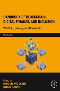 Handbook of Blockchain, Digital Finance, and Inclusion, Volume 3_cover