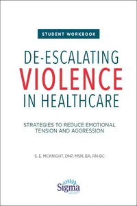 Student Workbook: De-Escalating Violence in Healthcare_cover