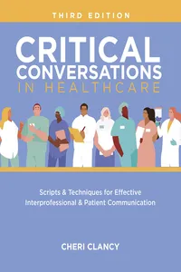 Critical Conversations in Healthcare, Third Edition_cover