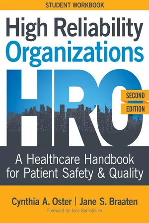 Student Workbook: High Reliability Organizations, Second Edition