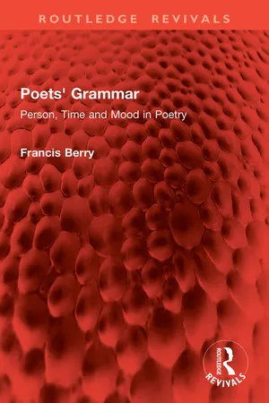 Poets' Grammar