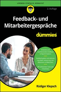 Feedback- und Mitarbeitergespräch für Dummies_cover