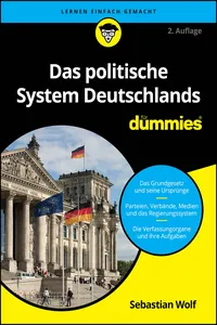 Das politische System Deutschlands für Dummies_cover