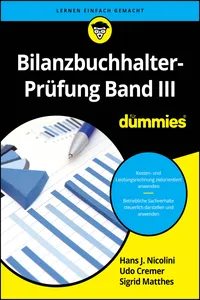 Bilanzbuchhalter-Prüfung Band III für Dummies_cover