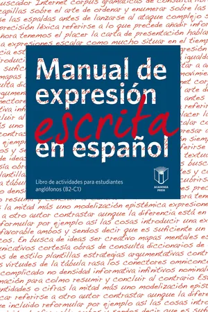 Manual de expresión escrita en español - Técnicas - Digital Download