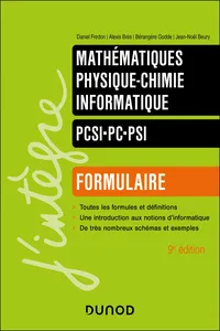 Formulaire PCSI-PC-PSI - 9e éd._cover