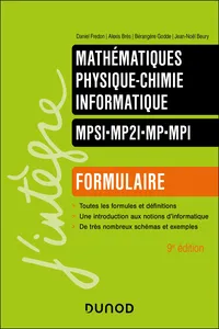 Formulaire MPSI-MP2I-MP-MPI - 9e éd._cover