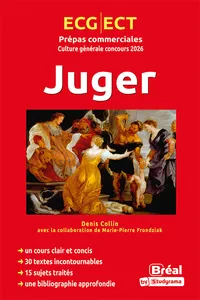 Juger : Thème de culture générale HEC - ECG-ECT- Concours 2026_cover