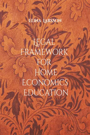 Legal Framework for Home Economics Education