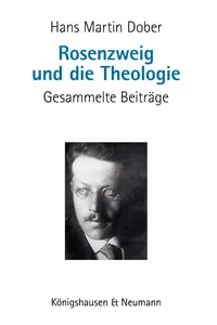 Rosenzweig und die Theologie_cover