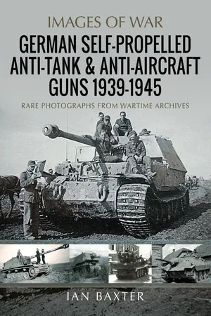German Self-Propelled Anti-Tank and Anti-Aircraft Guns, 1939-1945