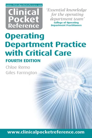 Clinical Pocket Reference Operating Department Practice with Critical Care Fourth Edition