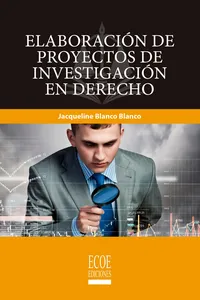 Elaboración de proyectos de investigación en derecho_cover