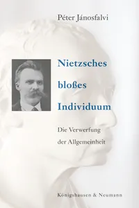 Nietzsches bloßes Individuum_cover