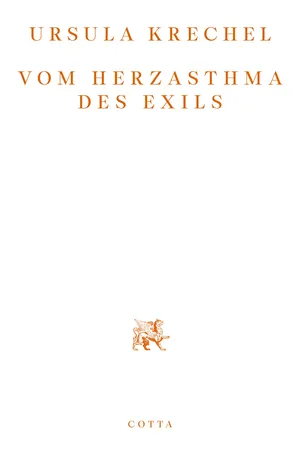 Vom Herzasthma des Exils