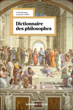 Dictionnaire des philosophes - 4e éd.