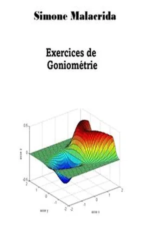 Exercices de Goniométrie
