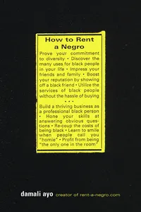 How to Rent a Negro_cover