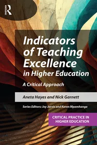 Indicators of Teaching Excellence in Higher Education_cover