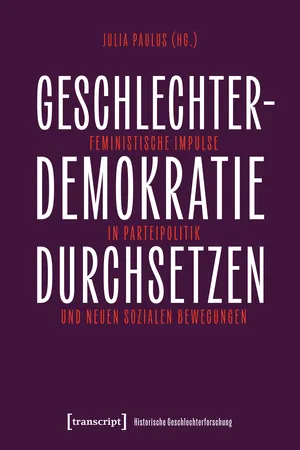 Geschlechterdemokratie durchsetzen