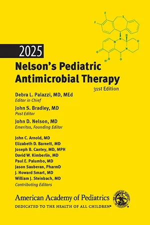 2025 Nelson's Pediatric Antimicrobial Therapy