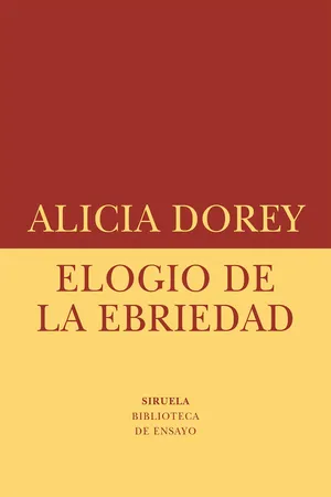 Elogio de la ebriedad