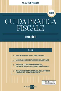 Guida Pratica Fiscale Immobili 2025 - Sistema Frizzera_cover