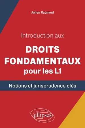 Intro droits fondamentaux L1
