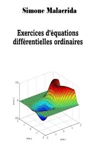 Exercices d'équations différentielles ordinaires_cover