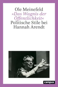 »Das Wagnis der Öffentlichkeit«_cover