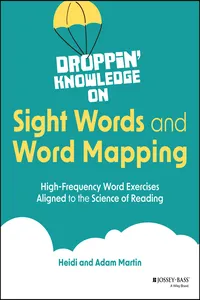 Droppin' Knowledge on Sight Words and Word Mapping_cover