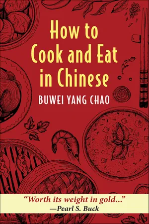 How to Cook and Eat in Chinese