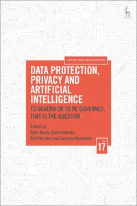 Data Protection, Privacy and Artificial Intelligence, Volume 17_cover