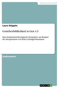 Gottebenbildlichkeit in Gen 1-3_cover