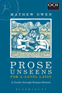 Prose Unseens for A-Level Latin_cover
