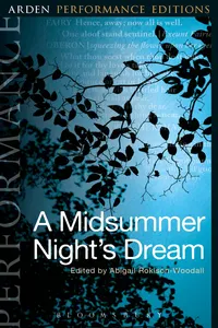 A Midsummer Night's Dream: Arden Performance Editions_cover