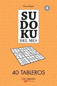 Sudoku del mes 4 - 40 tableros_cover