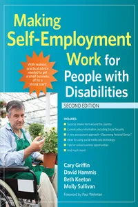 Making Self-Employment Work for People with Disabilities_cover